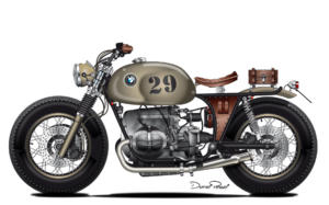 BOBBER BMW BEIGE