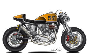 CAFE RACER HARLEY 57